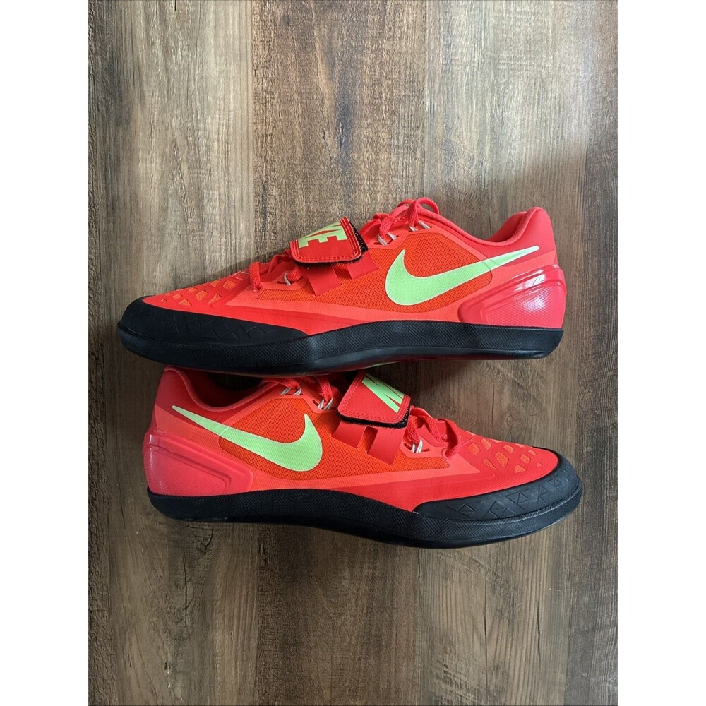 Nike Zoom Rotational 6 Bright Crimson Lime Blast Men Size 11 FZ9606-600